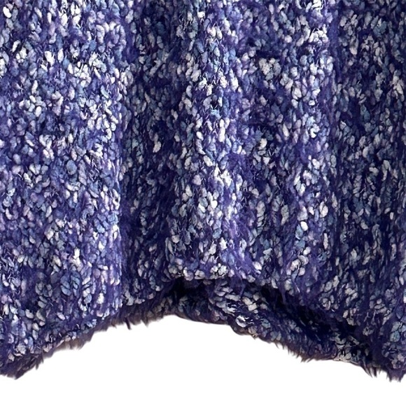 Urban Outfitters UO Jamie Fuzzy Purple Pullover Sweater Size L - Picture 5 of 14